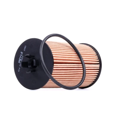Imagem de MEYLE 614 322 0010 Filtro de óleo ORIGINAL Quality com junta Cartucho filtrante OPEL: Astra H GTC, Corsa D Hatchback, C Hatchback