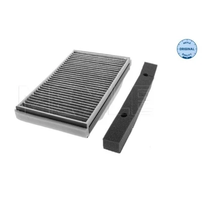 Imagem de MEYLE 812 320 0006 Filtro, ar do habitáculo Filtro de carvão ativado, Cartucho filtrante, com efeito absorção odor 319 50 ORIGINAL Quality