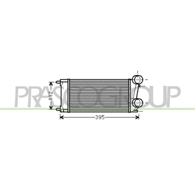 Imagem de PRASCO PG520N001 Intercooler PEUGEOT: Partner II Van, 308 I SW, CITROËN: C4 Grand Picasso