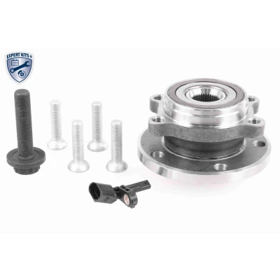 Imagem de VEMO V10 72 8807 Kit de rolamento roda Eixo dianteiro, lado esquerdo com sensor, velocidade rotação da 136,5 VOLKSWAGEN: GOLF 5, 6