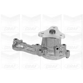 Imagem de GRAF PA949 Bomba de água com junta mecânico Latão para accionamento da correia trapezoidal estriada HONDA: CIVIC 8 Hatchback, Jazz 2