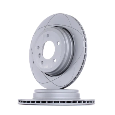 Imagem de ATE PowerDisc 24.0320 0183.1 Disco de travão 320,0 20,0 5 120,0 ventilado revestido alto carbono com parafusos BMW: Touring, Sedan, 6 Coupe