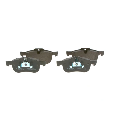 Imagem de BOSCH 0 986 424 758 Jogo de pastilhas para travão disco Baixo teor metálico com grampo do êmbolo, chapa anti ruído ROVER: 75, 75 Tourer