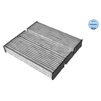 Imagem de MEYLE 012 320 0046 Filtro, ar do habitáculo com efeito de absorção odor, Filtro carvão ativado, Cartucho filtrante 230 255 38