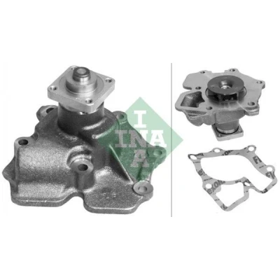 Imagem de INA 538 0283 10 Bomba de água com junta para accionamento da correia trapezoidal estriada FORD: Transit Mk4 Van, Mk3 Minibus
