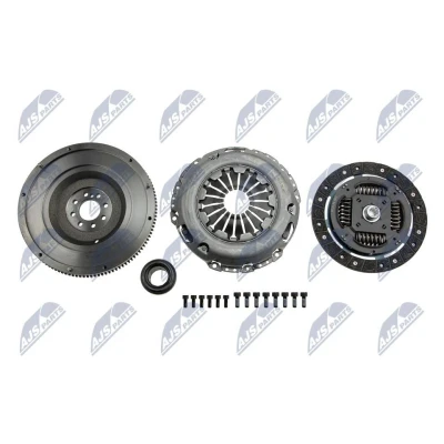 Imagem de NTY NZS PL 007 Kit de Embraiagem com volante do motor, jogo parafusos, disco da embraiagem, rolamento desembraiagem OPEL: Agila A