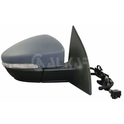 Imagem de Espelho retrovisor Alkar 6140133 à direita com subcapa elétrico aquecível, convexo para veículo volante esquerda VOLKSWAGEN: Scirocco III