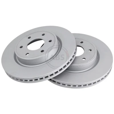 Imagem de A.B.S. Disco de travão NISSAN: NP300 Navara Pick up 296mm 28mm 6furos 114,3mm ventilado revestido 18697 402064KJ1B Discos