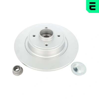 Imagem de OPTIMAL 702603BS1 Disco de travão 274 11 4/4 100 cheio revestido com o rolamento da roda integrado, sensor do ABS integrado RENAULT: Scénic 1