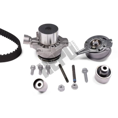 Imagem de HEPU PK06692M Bomba de Água + Kit Correia Distribuição água não comutável, com parafusos 145 VOLKSWAGEN: Transporter 6