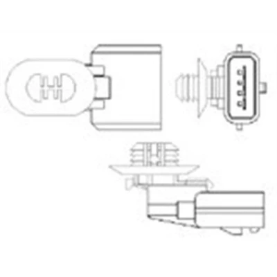 Imagem de MAGNETI MARELLI 466016355114 Sonda lambda com aquecimento 4 RENAULT: CLIO 3, Modus / Grand