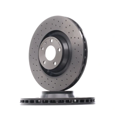 Imagem de BREMBO XTRA LINE 09.8841.3X Disco de travão 347 30 5 perfurado/ventilado revestido alto carbono com parafusos AUDI: A6 C6 Avant, Sedan