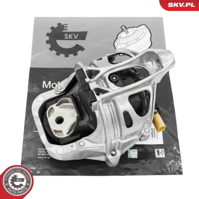 Imagem de ESEN SKV 75SKV182 Suporte, motor à frente, lado direito Apoio hidráulico com comando elétrico Borracha 162mm 205mm AUDI: A4 B9 Avant