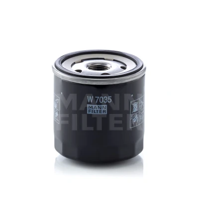 Imagem de MANN FILTER W 7035 Filtro de óleo 3/4 16 UNF 1B com uma válvula retenção aparafusado CHRYSLER: Voyager 4, / Grand 3