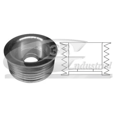 Imagem de 3RG 10221 Polia, alternador PEUGEOT: 307 Hatchback, 206 Hatchback