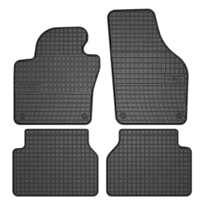 Imagem de FROGUM 0400 Conjunto de tapete chão Borracha à frente e atrás 4 preto medida VOLKSWAGEN: Tiguan I