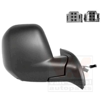 Imagem de Espelho retrovisor Van Wezel 0905818 à direita com subcapa completo, convexo, para regulação eléctrica dos espelhos, aquecível, sensor de
