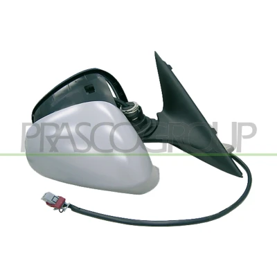 Imagem de Espelho retrovisor Prasco AA0907325 esquerda com subcapa elétrico aquecível, tom azul, convexo aquecível ALFA ROMEO: 159 Sportwagon