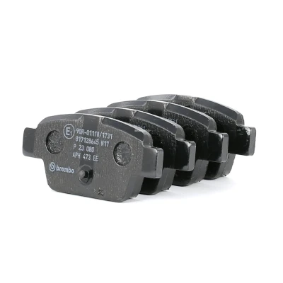 Imagem de BREMBO P 23 080 Jogo de pastilhas para travão disco excl. contacto aviso desgaste com parafusos pinça sem acessórios