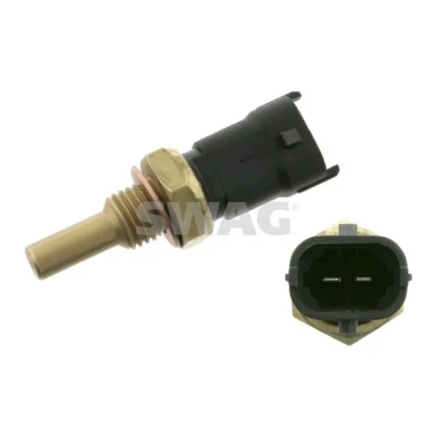 Imagem de SWAG 40 92 8377 Sensor da Temperatura do Líquido de Refrigeração preto com retentor OPEL: Astra H Caravan, G CC, Corsa C Hatchback