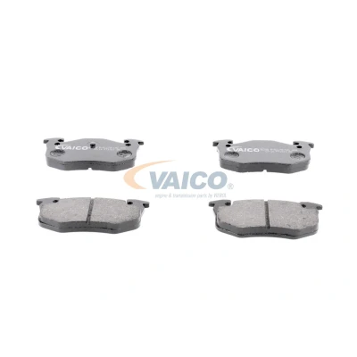 Imagem de VAICO V22 0001 Jogo de pastilhas para travão disco Q+, original equipment manufacturer quality Eixo traseiro excl. contacto aviso desgaste