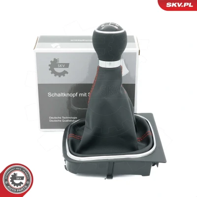 Imagem de ESEN SKV 63SKV502 Manete de mudanças 6 velocidades Couro VOLKSWAGEN: Golf 6, 5,