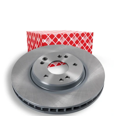 Imagem de FEBI BILSTEIN 10686 Disco de travão Eixo dianteiro 300 28,3 5 112 interior ventilado revestido MERCEDES BENZ: 190, W124 Sedan, SL Cabrio
