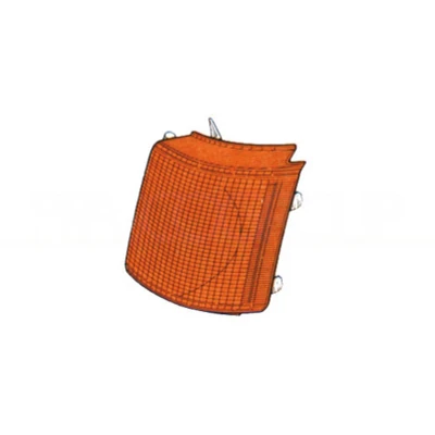 Imagem de PRASCO FD9044004 Intermitente amarelo à frente, lado esquerdo com porta lâmpadas FORD: Transit Mk3 Van, Minibus
