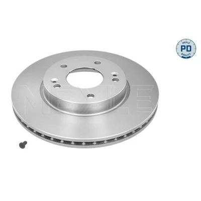 Imagem de MEYLE 28 15 523 0023/PD Disco de travão Eixo dianteiro 280 22 5 114,3 ventilado Revestido a discos zinco com parafusos HYUNDAI: Ioniq
