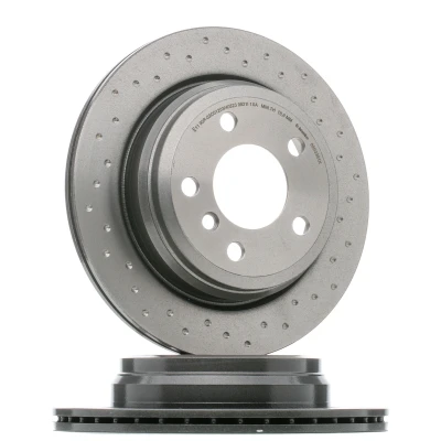 Imagem de BREMBO 09.B338.1X Disco de travão 300 20 5 perfurado/ventilado revestido alto carbono com parafusos BMW: 3 Touring, 4 Gran Coupe, GT