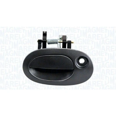 Imagem de MAGNETI MARELLI 350105035000 Puxadores de Porta traseira sem chave preto não revestido RENAULT: Kangoo I