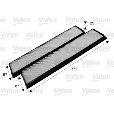 Imagem de VALEO CLIMFILTER COMFORT 715684 Filtro, ar do habitáculo Filtro de partículas 388, 388 MERCEDES BENZ: Classe E T modell, W124 Sedan, Cabrio