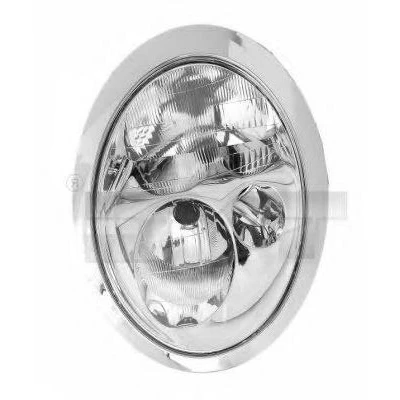 Imagem de TYC 20 0316 05 9 Farol Principal esquerda H7/H7 com motor elétrico, porta lâmpadas MINI: Hatchback