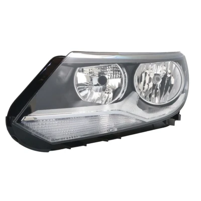 Imagem de TYC 20 14370 05 2 Farol Principal esquerda H7, H15 para circulação pela direita com motor elétrico VOLKSWAGEN: Tiguan I