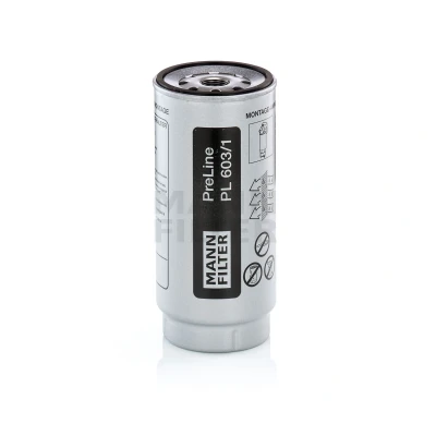 Imagem de MANN FILTER PL 603/1 x Filtro de Combustível aparafusado com junta