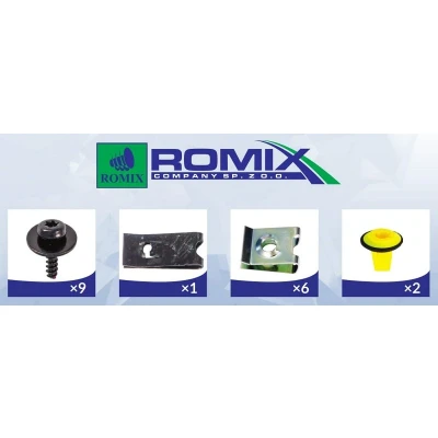 Imagem de ROMIX 91009 interior do Guarda lamas lamas, FORD: FOCUS 2, 3 endado, norauto, oscaro, mister auto
