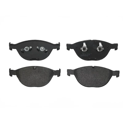 Imagem de BREMBO P 06 066 Jogo de pastilhas para travão disco preparado indicador aviso desgaste com grampo do êmbolo sem acessórios BMW: 5 Sedan