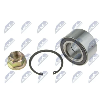 Imagem de NTY KLP MZ 032 Kit de rolamento roda Eixo dianteiro, lado esquerdo, direito 72mm MAZDA: 2 Hatchback