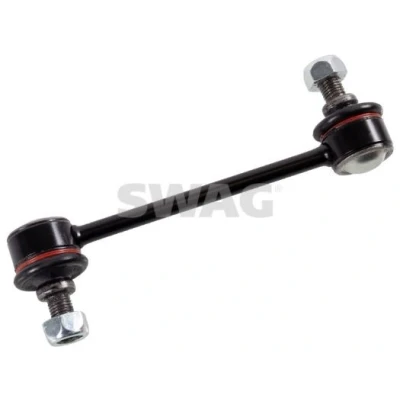 Imagem de SWAG 81 92 7286 barra / escora, estabilizadora Eixo traseiro esquerdo, direito 140 M10 x 1,25 com porca autoblocante Aço