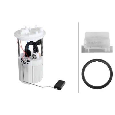 Imagem de HELLA 8TF 358 306 801 Unidade de alimentação combustível com junta, sensor nível elétrico Gasolina