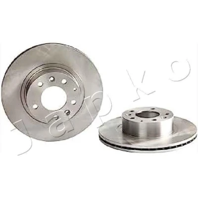 Imagem de JAPKO 60350C Disco de travão Eixo dianteiro 293,8 22 5 72 ventilado pintado