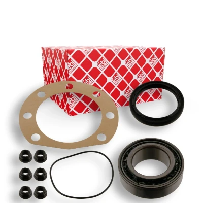 Imagem de FEBI BILSTEIN 05860 Kit de Rolamento roda Eixo traseiro esquerdo, direito com material montagem 80 rolos cónicos