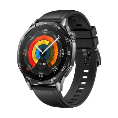 Imagem de Huawei Watch GT 5 46mm Preto (Preto Rubberren Correia)