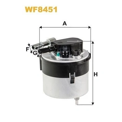 Imagem de Filtro combustível wix wf8451