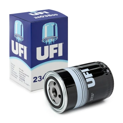 Imagem de UFI 23.457.00 Filtro de óleo M 22 X 1,5 com uma válvula retenção aparafusado IVECO: DAILY 3 Kasten/Kombi, 3, Bus