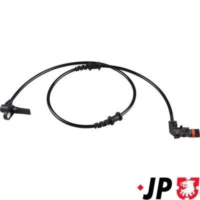 Imagem de JP GROUP 1397104500 Sensor de ABS Eixo dianteiro, lado esquerdo, direito activo 840 preto MERCEDES BENZ: Vito Minibus