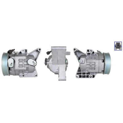 Imagem de LUCAS ACP01138 Compressor PAG 100 R 134a com juntas