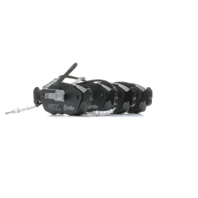 Imagem de BREMBO P 61 054 Jogo de pastilhas para travão disco incl. contacto aviso desgaste com grampo do êmbolo sem acessórios PEUGEOT: 306 Cabrio