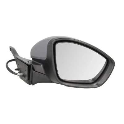 Imagem de Espelho retrovisor Alkar 6152296 à direita crómio com subcapa elétrico aquecível, sensor de temeperatura, dobrável electricamente, convexo endado,