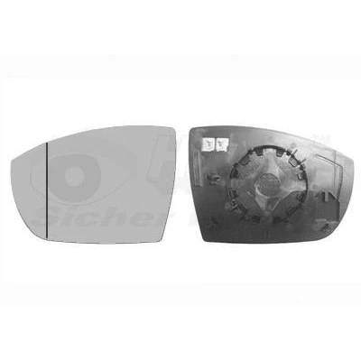 Imagem de VAN WEZEL 1869837 Vidro Espelho esquerda FORD: S Max Mk1, C 2